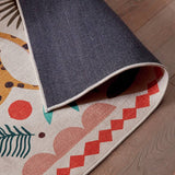 Habitat animal print natural rug 120x170cm, imported from the UK