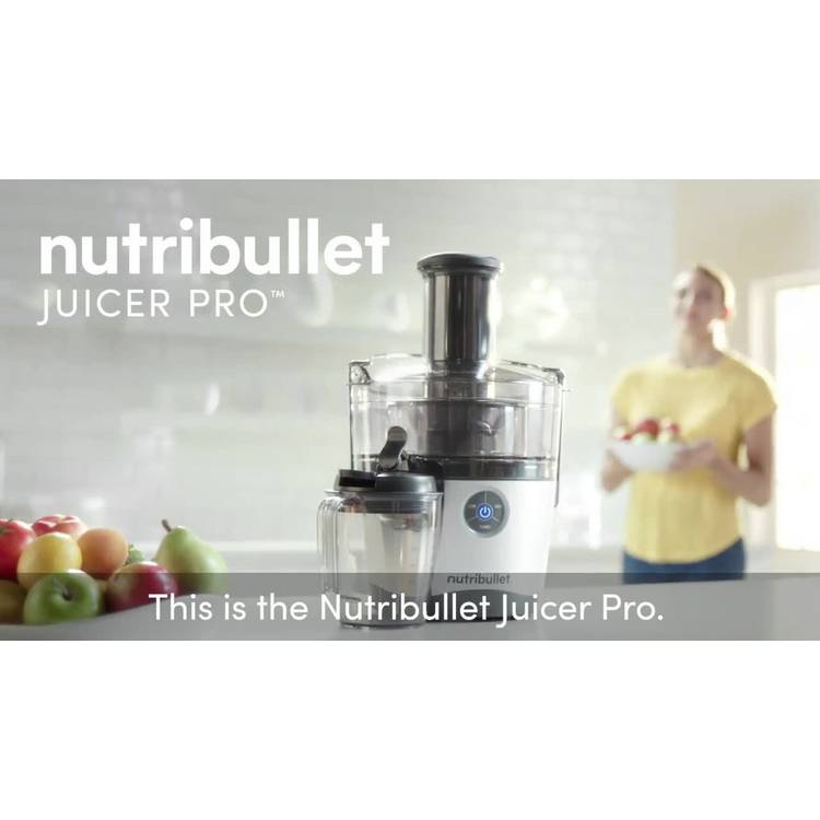 nutribullet Juicer Pro 1000W Silver, UK version