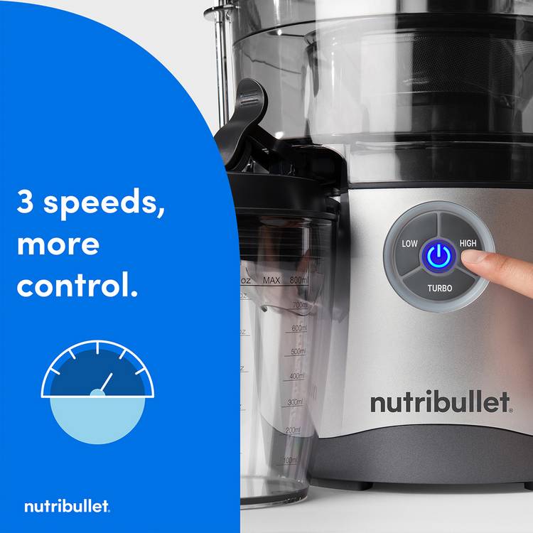 nutribullet Juicer Pro 1000W Silver, UK version