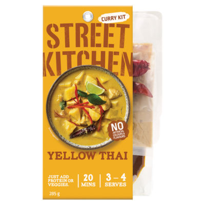 Street Kitchen Yellow Thai Curry Kit 285g (British brand)