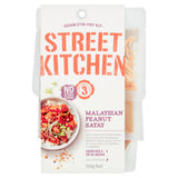 Street Kitchen Malaysian Peanut Satay stir-fry sauce 255g (British brand)