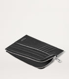 Aspinal of London leather zipped travel wallet - British product