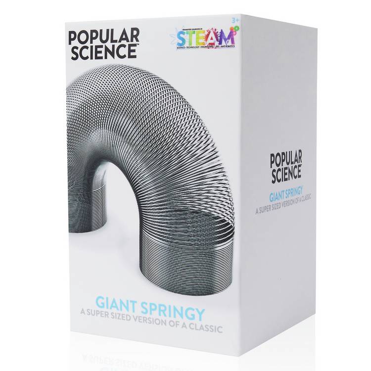 Popular Science giant spring toy large, UK version