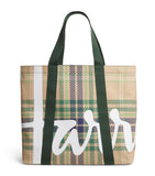 Harrods large tartan check tote bag - British product