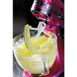 KitchenAid glass mixing bowl 4.7L with lid, imported from the UK