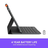 Logitech Slim Folio iPad keyboard case 7th gen - British product