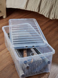 Wham Aufbewahrungsboxen Set mit 2 Stück 62L (britische Marke)