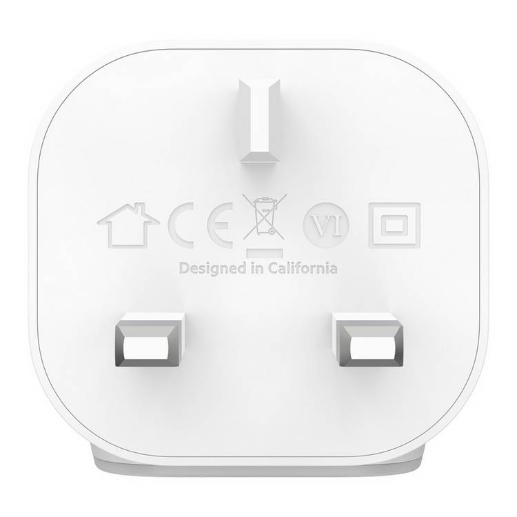 Belkin 20W USB-C wall charger (British brand)