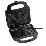 Cookworks 2 portion sandwich toaster black, imported from the UK