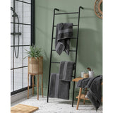 Habitat Lyocell hand towels charcoal 50x90cm, imported from the UK
