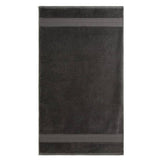 Habitat Lyocell hand towels charcoal 50x90cm, imported from the UK