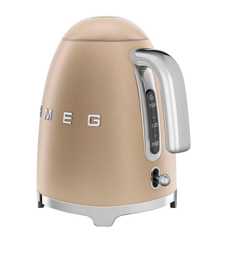 Smeg kettle Matte Champagne 1.7L (British brand)