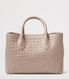 Aspinal of London woven leather midi tote bag, UK version