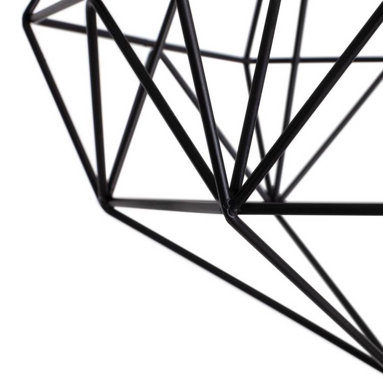 Argos Home flush ceiling light matt black 25cm (British brand)
