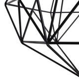 Argos Home flush ceiling light matt black 25cm (British brand)