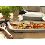 Argos Habitat Set of 2 Enamel Oven Trays- Buy online at McGrocer