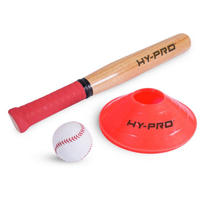 Hy-Pro rounders set with 18-inch bat and ball (British brand)
