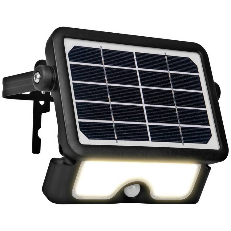 Luceco solar PIR outdoor floodlight 5W - British product