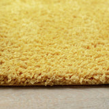 Habitat Cosy Mustard Shaggy Rug 80x150cm, imported from the UK