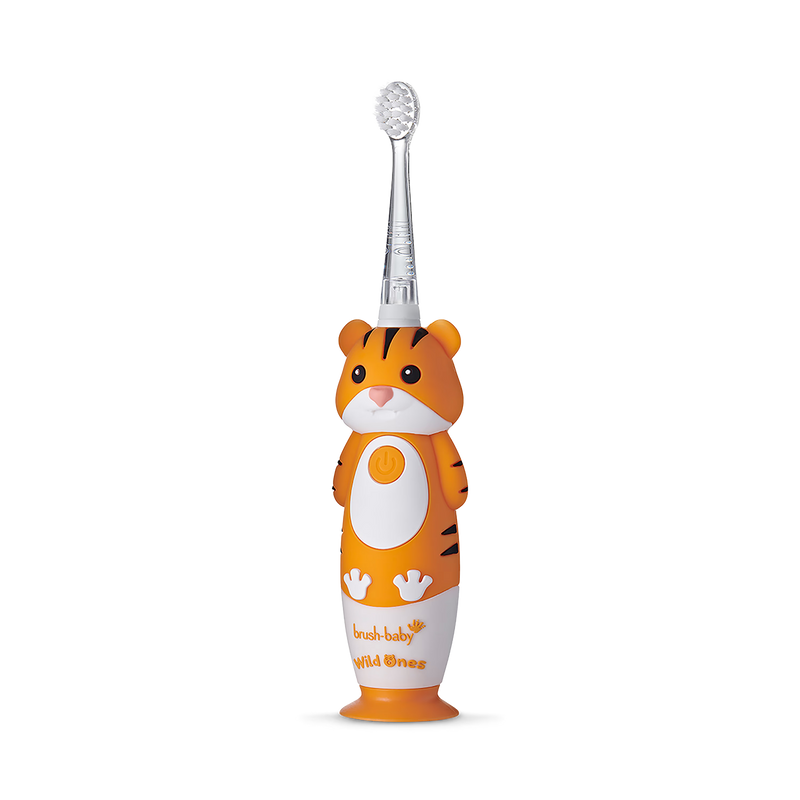 WildOnes tiger rechargeable toothbrush (British brand)
