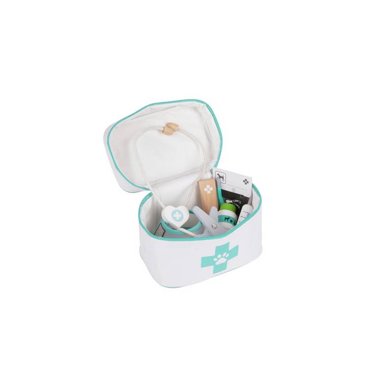 Chad Valley wooden vet role play set (British brand)