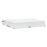 Argos Home Jak floating shelf grey gloss 30cm, UK version