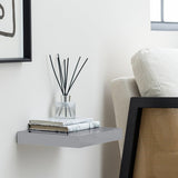 Argos Home Jak floating shelf grey gloss 30cm, UK version