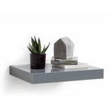 Argos Home Jak floating shelf grey gloss 30cm, UK version