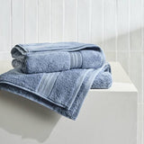 Argos Habitat Egyptian Cotton 2 Pack Hand Towels - Rustic Blue 50x90cm- Buy online at McGrocer