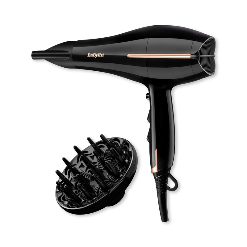 BaByliss Salon Pro ionic hair dryer 2200W (British brand)