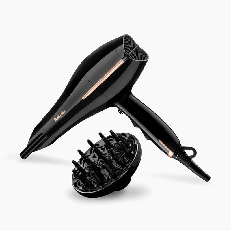 BaByliss Salon Pro ionic hair dryer 2200W (British brand)