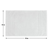 Habitat Hygro cotton antimicrobial bath mat grey 50x80cm, UK version