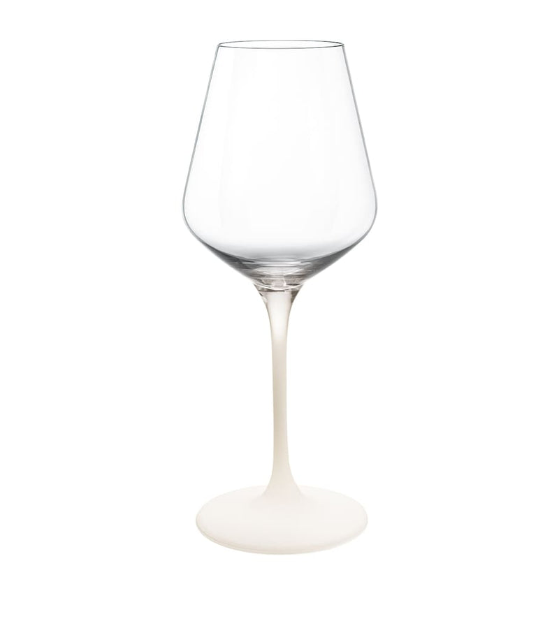 Villeroy & Boch Manufacture Rock white wine glasses 410ml (British brand)