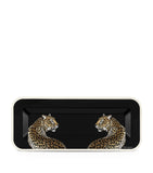 Dolce&Gabbana Casa leopard print tray 25x60cm, UK version
