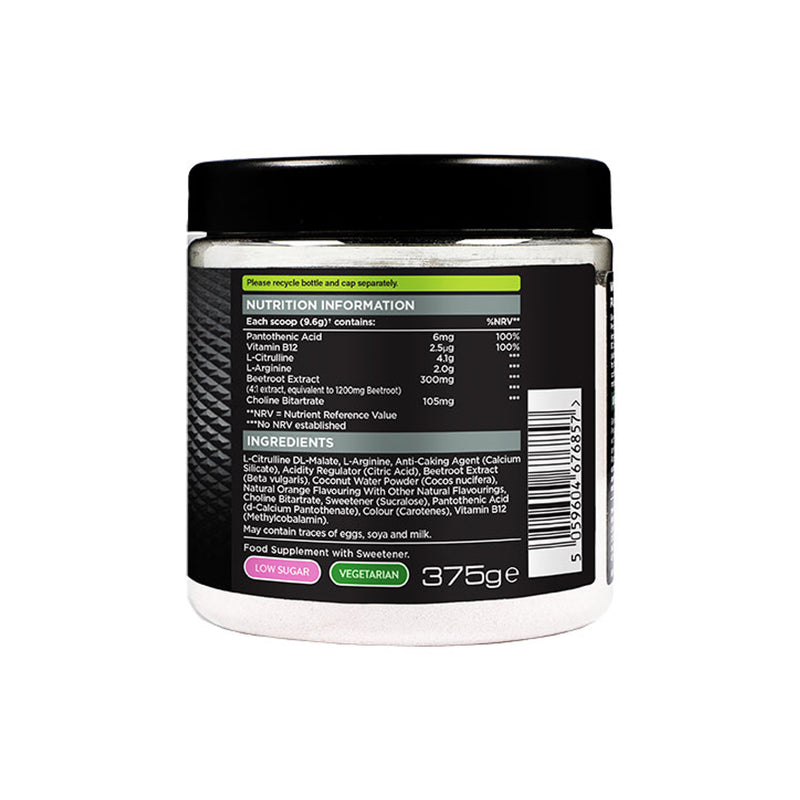Pump Zero Pre Workout Blood Orange 375g