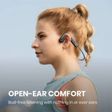 Shokz OpenMove bone conduction headphones grey, UK version