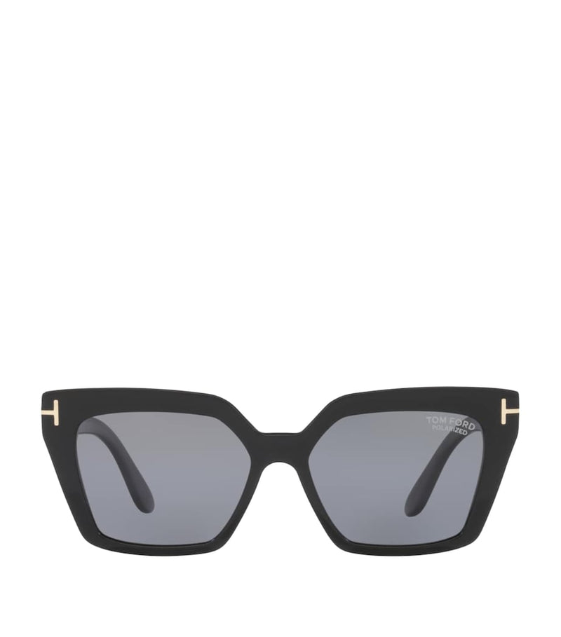 Tom Ford Winona cat eye sunglasses acetate, imported from the UK