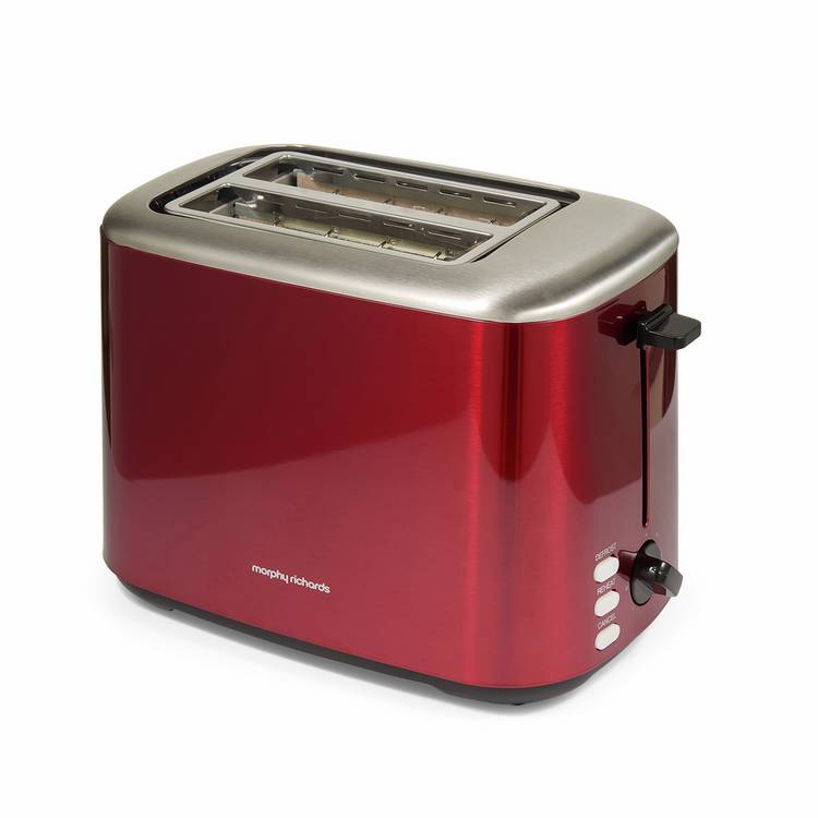 Morphy Richards red Equip 2-slice toaster - British product