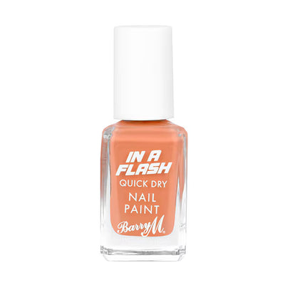 Superdrug Barry M In A Flash Quick Dry Nail Paint Turbo Terracotta- Buy online at McGrocer