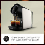 Philips Sublime L'OR coffee machine white, UK version