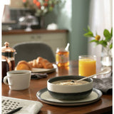 Argos Habitat Stripe 12 Piece Stoneware Dinner Set - Multicoloured- Buy online at McGrocer