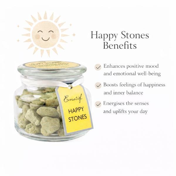 CorinCraft aromatherapy lava stones Happy, imported from the UK