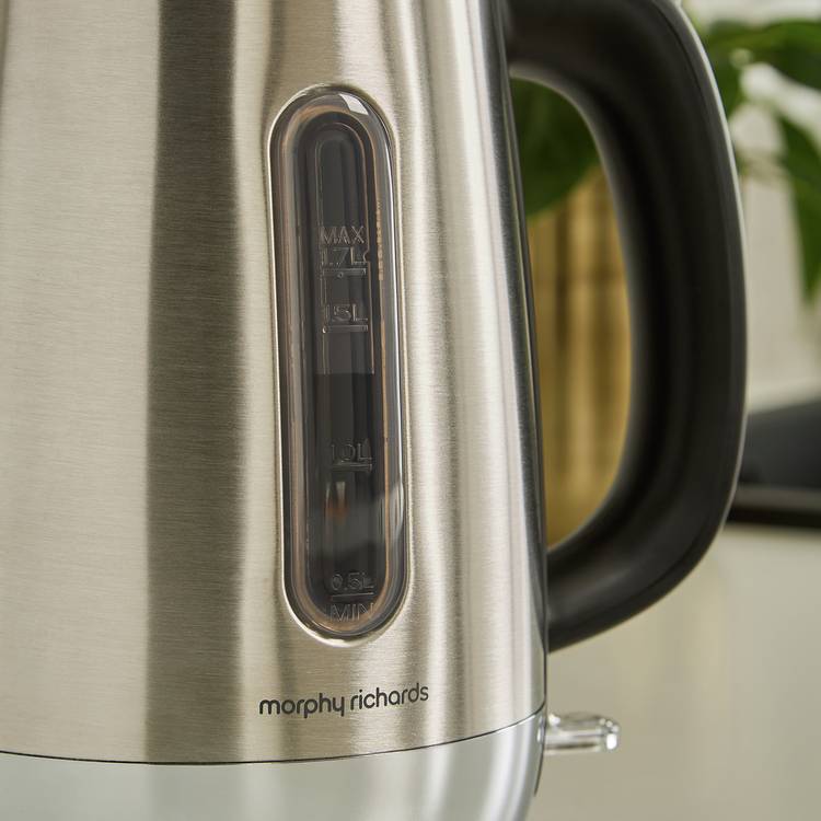Morphy Richards Equip stainless steel kettle 1.7L (British brand)