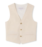 Bonpoint Cotton-Blend Angus Waistcoat for 10-14 years - British product