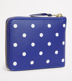 Comme des Garçons wallet polka-dot zipped (British brand)