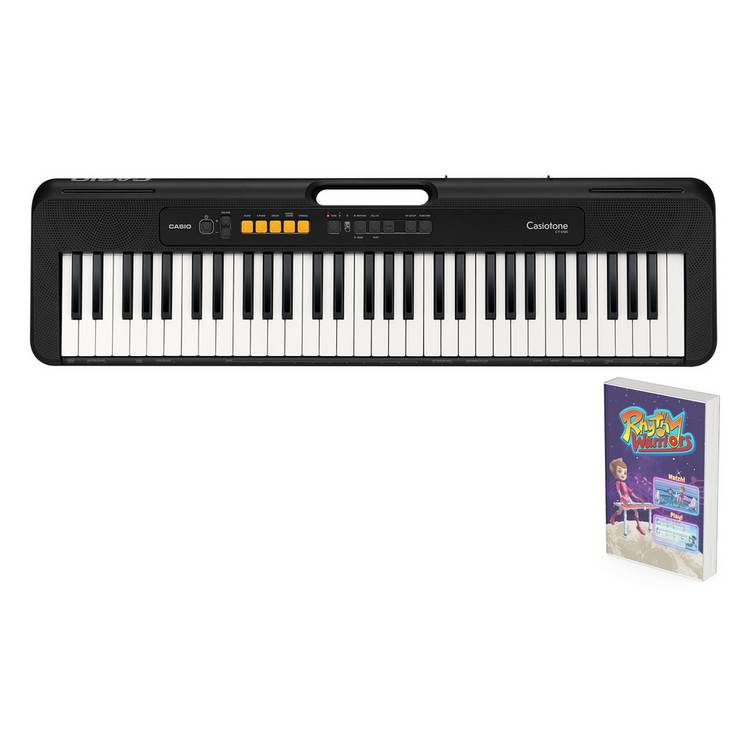 Casio beginners keyboard bundle with online lessons, UK version