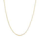 Revere 9ct Gold Fine Round Belcher 18 Inch Chain