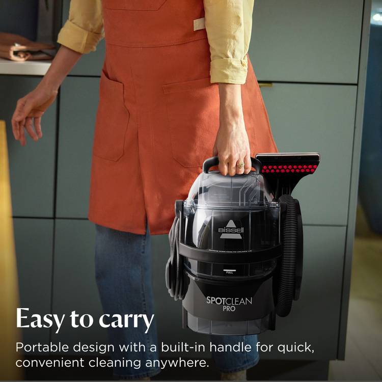 Bissell SpotClean Pro handheld carpet cleaner (British brand)