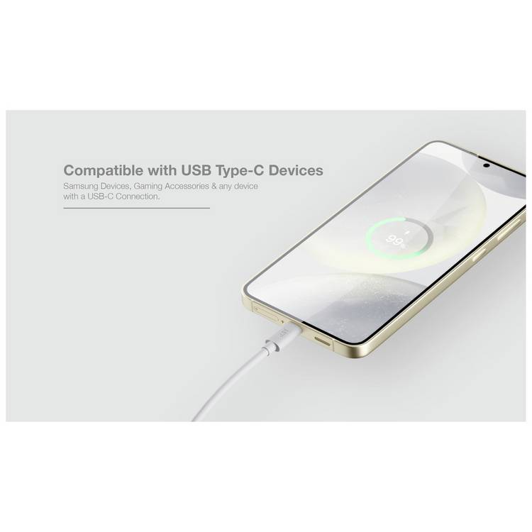 Juice charge cable white 1m, UK version
