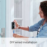 Ring wired doorbell with 1080p HD video, imported from the UK